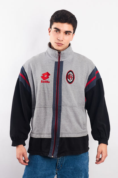 2000 Lotto x AC Milan Cotton Jacket (M/L)