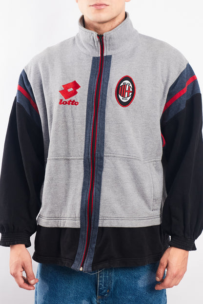 2000 Lotto x AC Milan Cotton Jacket (M/L)