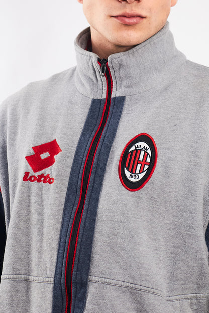 2000 Lotto x AC Milan Cotton Jacket (M/L)