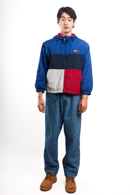 1990 Vintage Tommy Hilfiger Colorblock Flag Jacket (S/M)