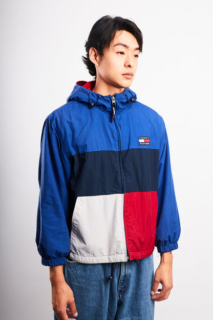 1990 Vintage Tommy Hilfiger Colorblock Flag Jacket (S/M)