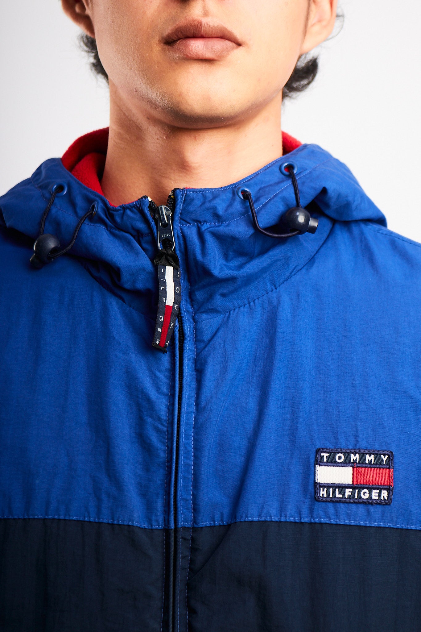 1990 Vintage Tommy Hilfiger Colorblock Flag Jacket (S/M)