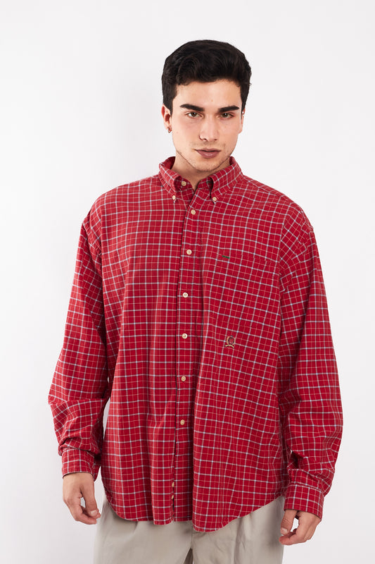 1990 Vintage Tommy Lion Emblem Shirt (XL)