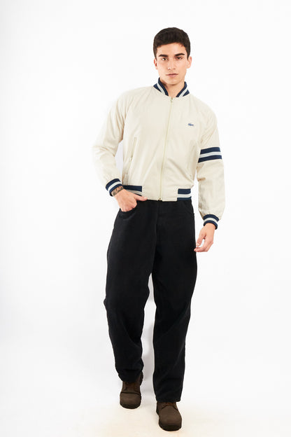 1990 Vintage Izod Lacoste Varsity Jacket (S/M)