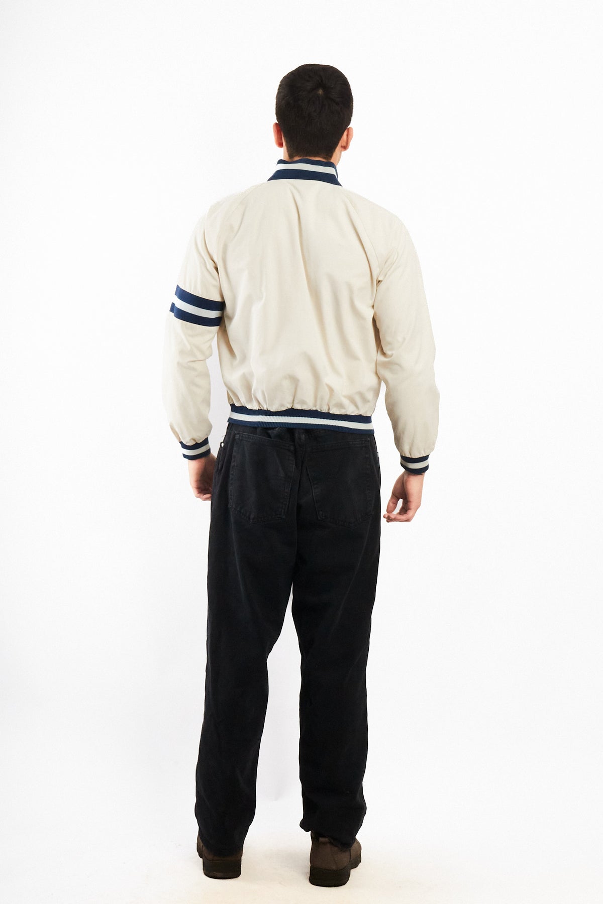 1990 Vintage Izod Lacoste Varsity Jacket (S/M)