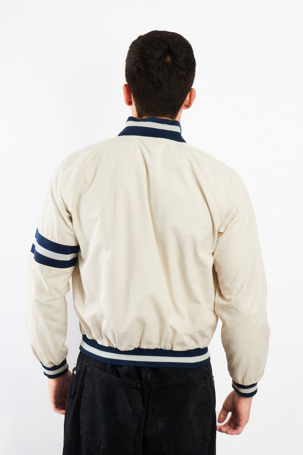 1990 Vintage Izod Lacoste Varsity Jacket (S/M)