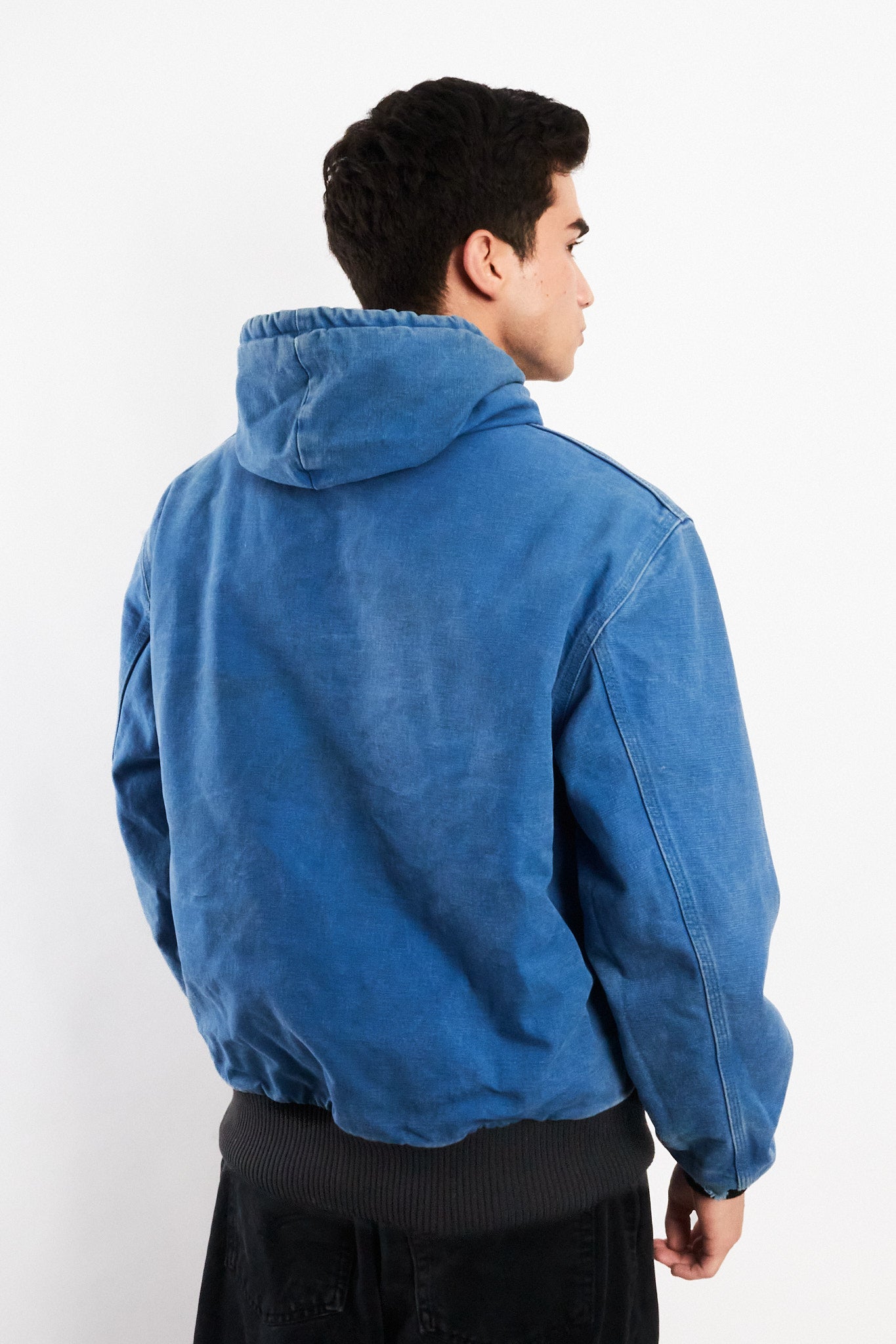 1990 Vintage Carhartt JR149 Royal Blue Active Jacket (M)