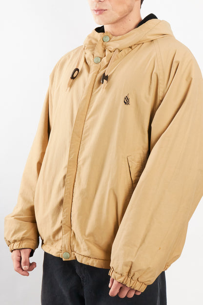 2000 Vinage Nautica Khakhi Windbreaker / Tartan Fleece Jacket (L/XL)