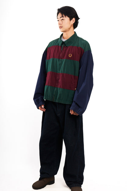 1990 Vintage Tommy Hilfiger Lion's Emblem Colorblock Harrington (L/XL)