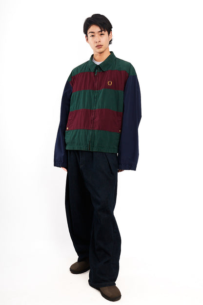 1990 Vintage Tommy Hilfiger Lion's Emblem Colorblock Harrington (L/XL)