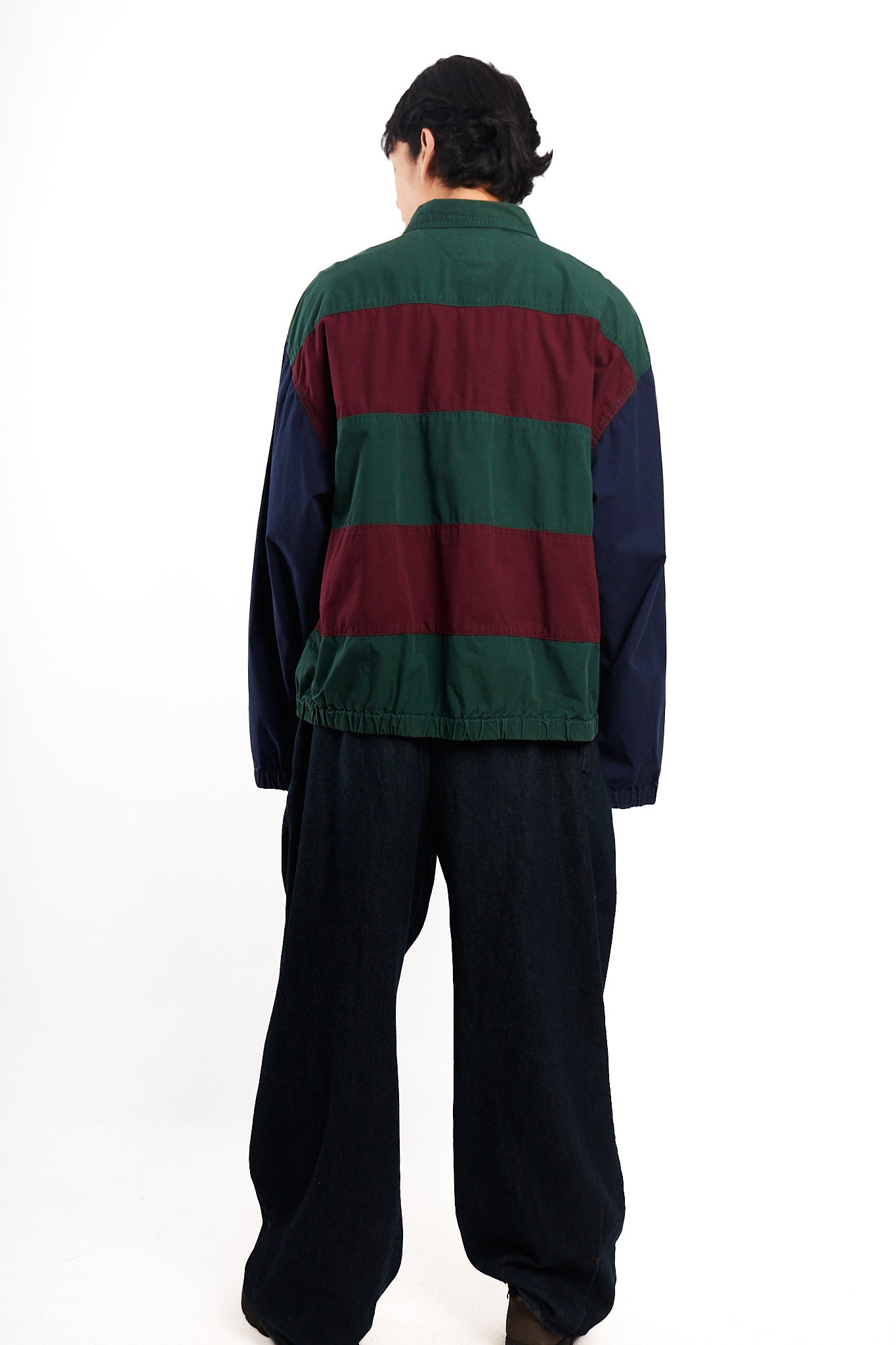1990 Vintage Tommy Hilfiger Lion's Emblem Colorblock Harrington (L/XL)