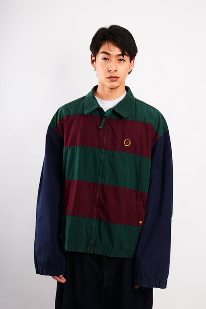 1990 Vintage Tommy Hilfiger Lion's Emblem Colorblock Harrington (L/XL)