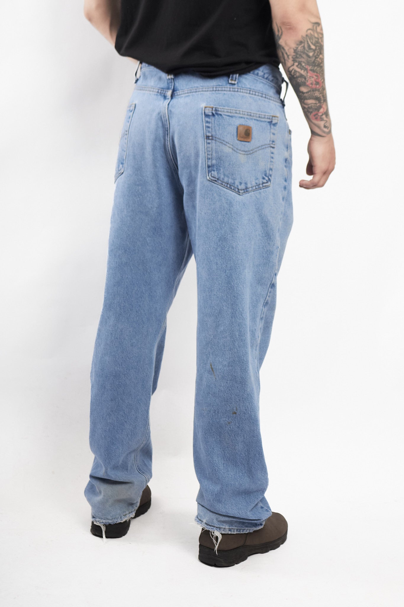 Carhartt Light Vintage Blue Baggy Jean (36)