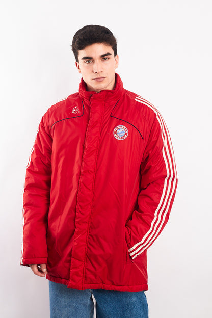 2008 Vintage Adidas Bayern Munich Padded Training Jacket (M/L)