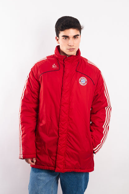 2008 Vintage Adidas Bayern Munich Padded Training Jacket (M/L)