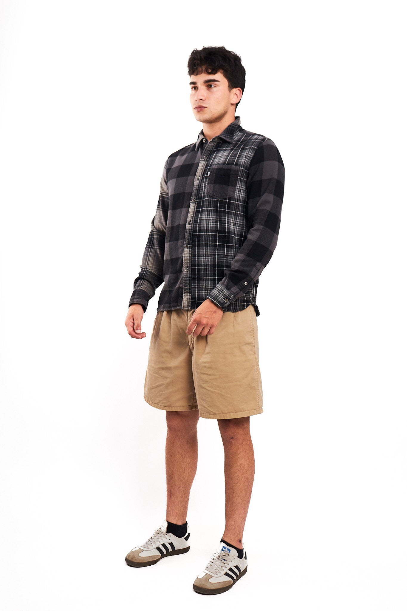 2000 Levi's Gray Flannel (M)