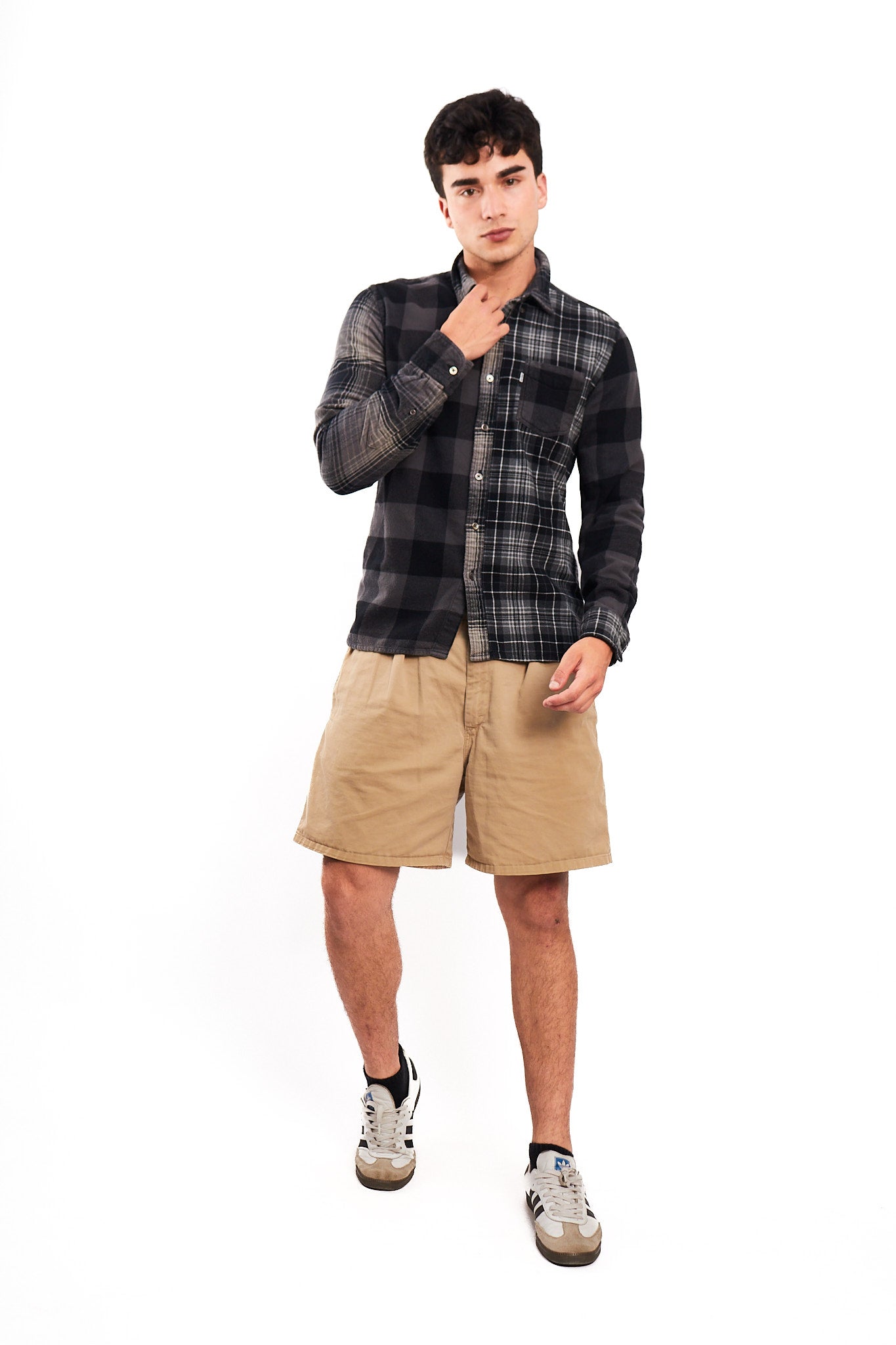 2000 Levi's Gray Flannel (M)