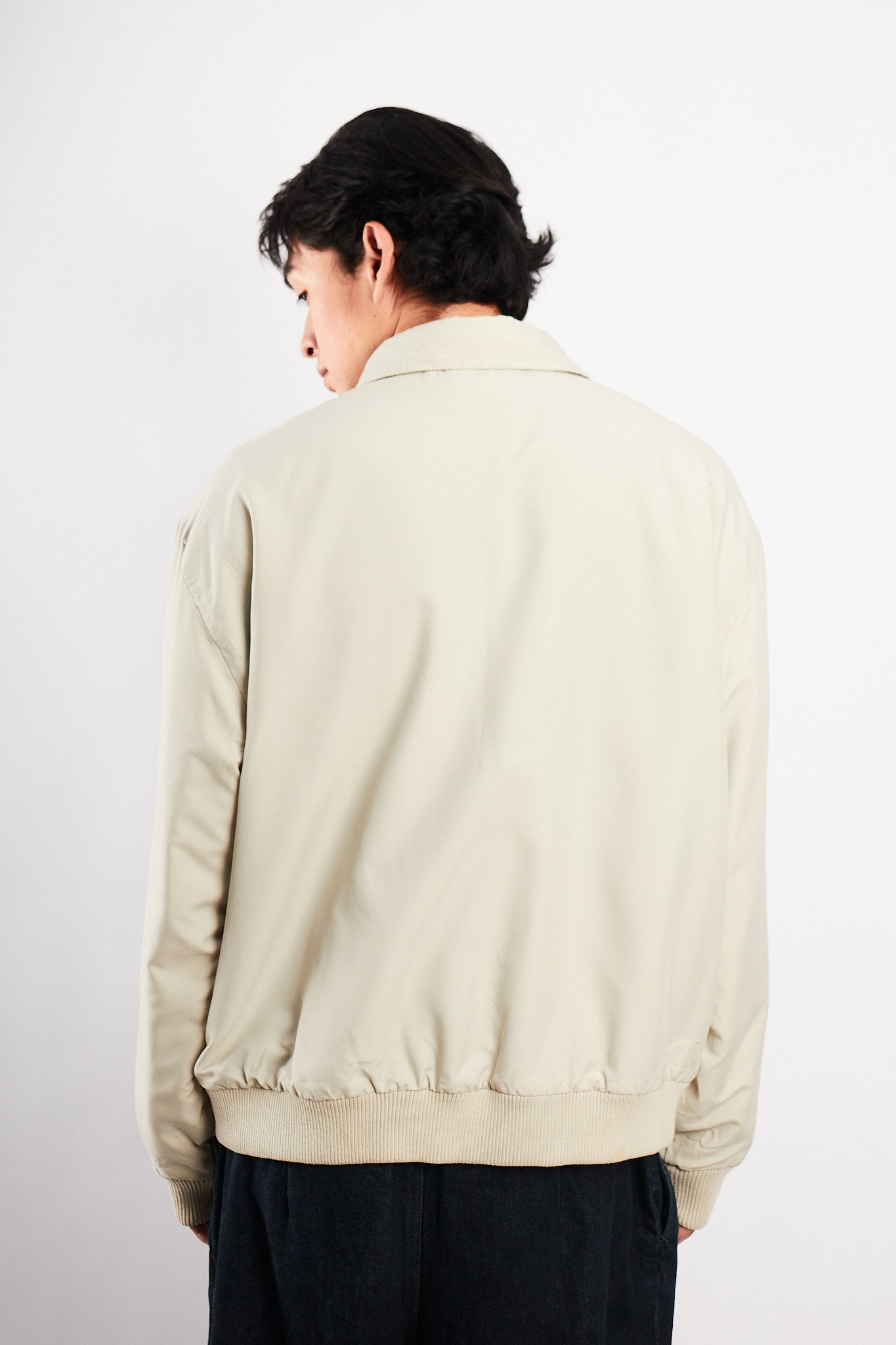 2000 Vintage Tommy Hilfiger Beige Harrington (M)