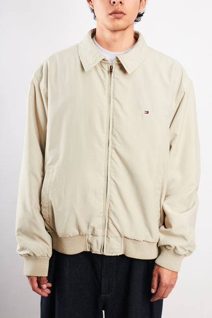 2000 Vintage Tommy Hilfiger Beige Harrington (M)