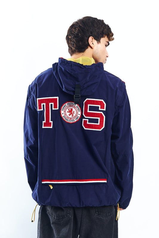 2001 Vintage Tommy Jeans Convertible Jacket / Chaleco (L/XL)