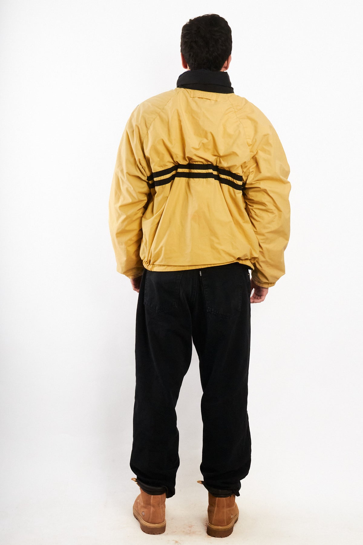 2000 Vintage Nautica Competition Reversible Spellout / Polar Jacket (M/L)