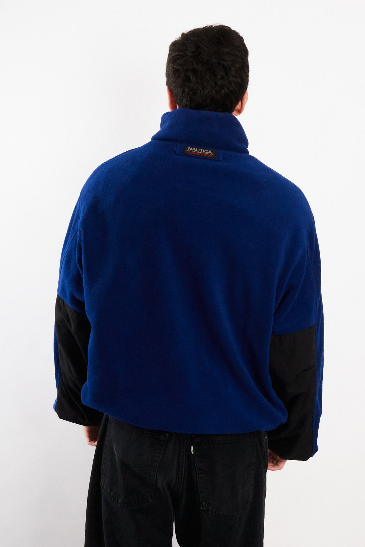 2000 Vintage Nautica Competition Reversible Spellout / Polar Jacket (M/L)