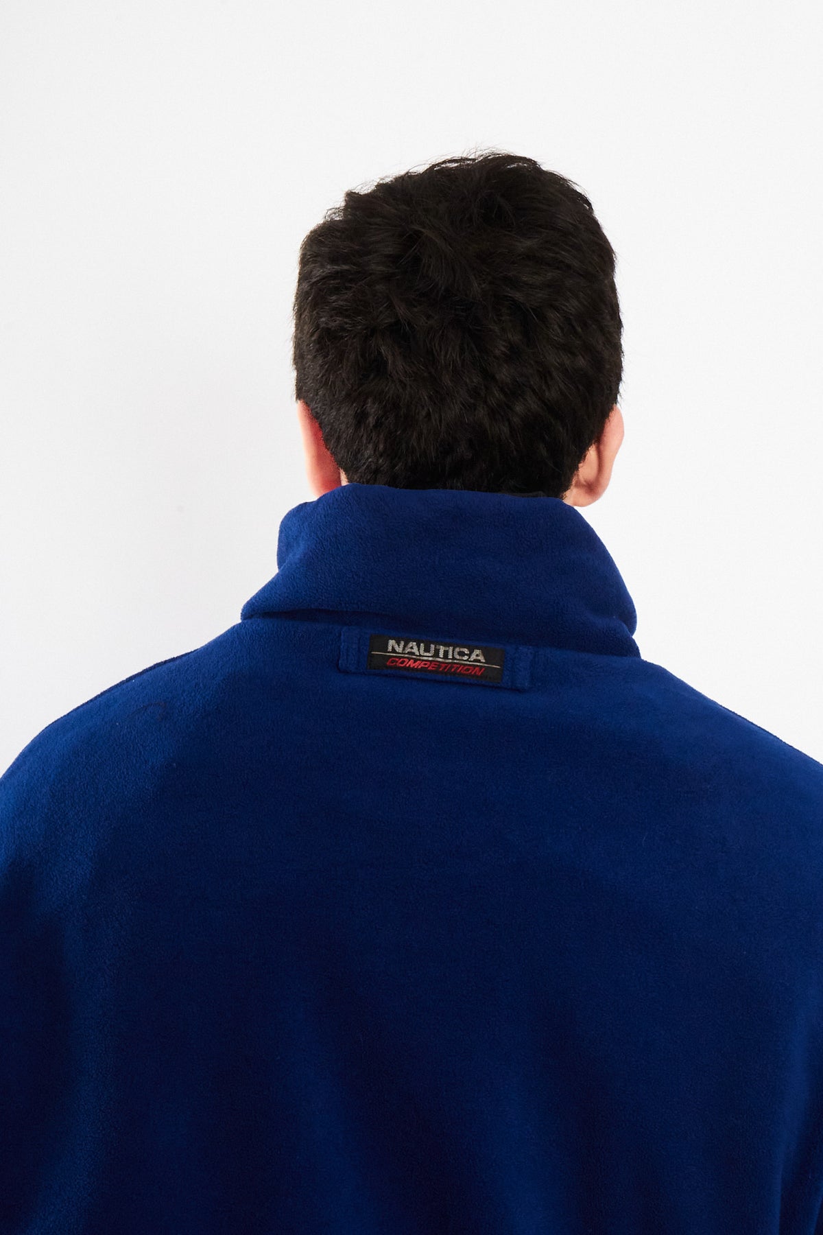 2000 Vintage Nautica Competition Reversible Spellout / Polar Jacket (M/L)