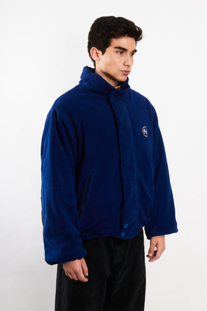 2000 Vintage Nautica Competition Reversible Spellout / Polar Jacket (M/L)