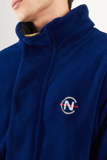 2000 Vintage Nautica Competition Reversible Spellout / Polar Jacket (M/L)