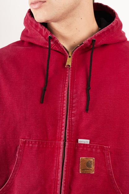 1990 Vintage Carhartt JR110 Light Red Active Jacket (M)