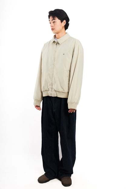 2000 Vintage Tommy Hilfiger Beige Harrington (M)
