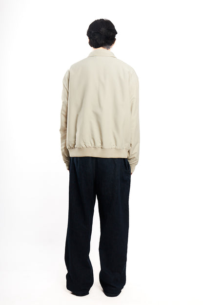 2000 Vintage Tommy Hilfiger Beige Harrington (M)