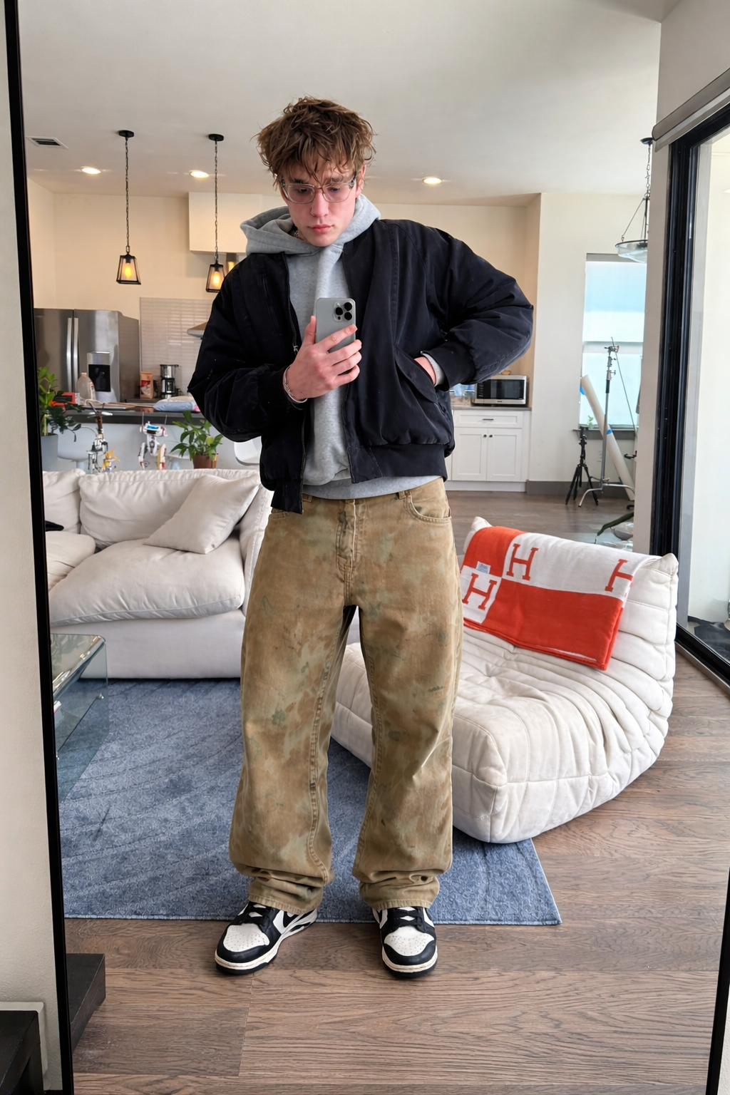 Y2K Vintage True Religion Ricky Acid Wash Camo Jean (34)