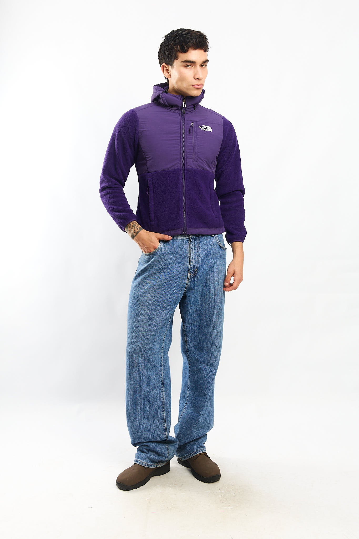 2000 The North face Denali Hooded Jacket (S)