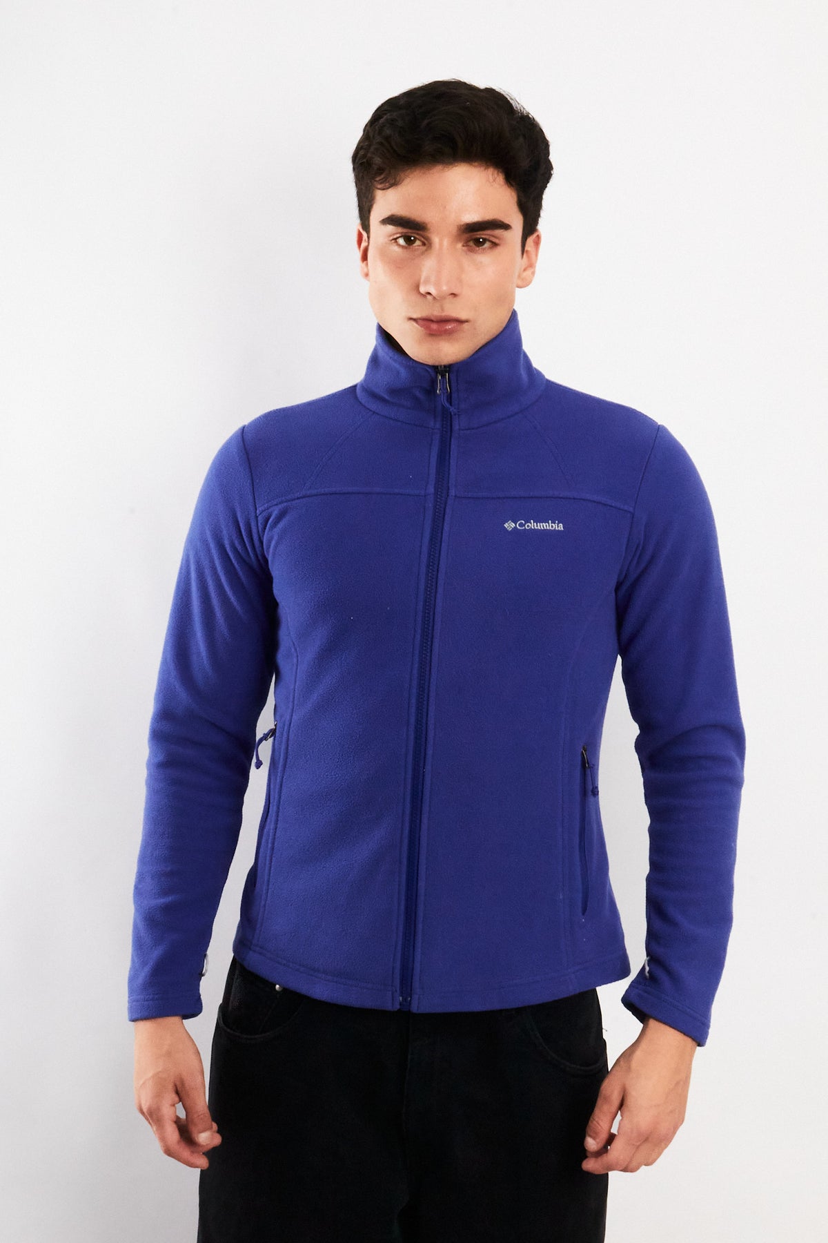 2000 Vintage Columbia Purple Fleece Jacket (S)