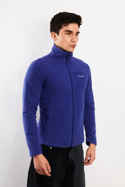 2000 Vintage Columbia Purple Fleece Jacket (S)