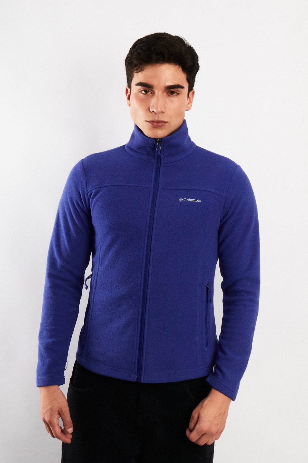 2000 Vintage Columbia Purple Fleece Jacket (S)