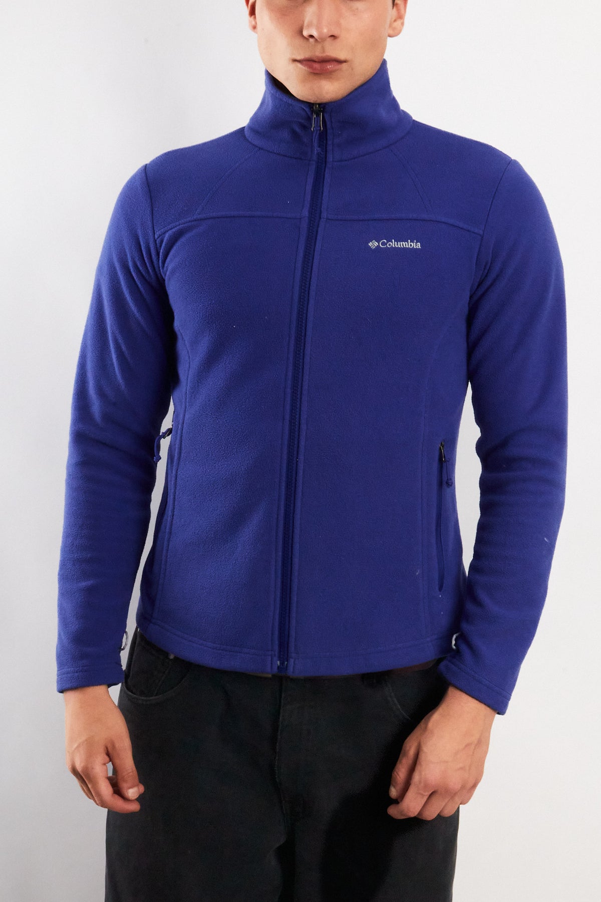 2000 Vintage Columbia Purple Fleece Jacket (S)