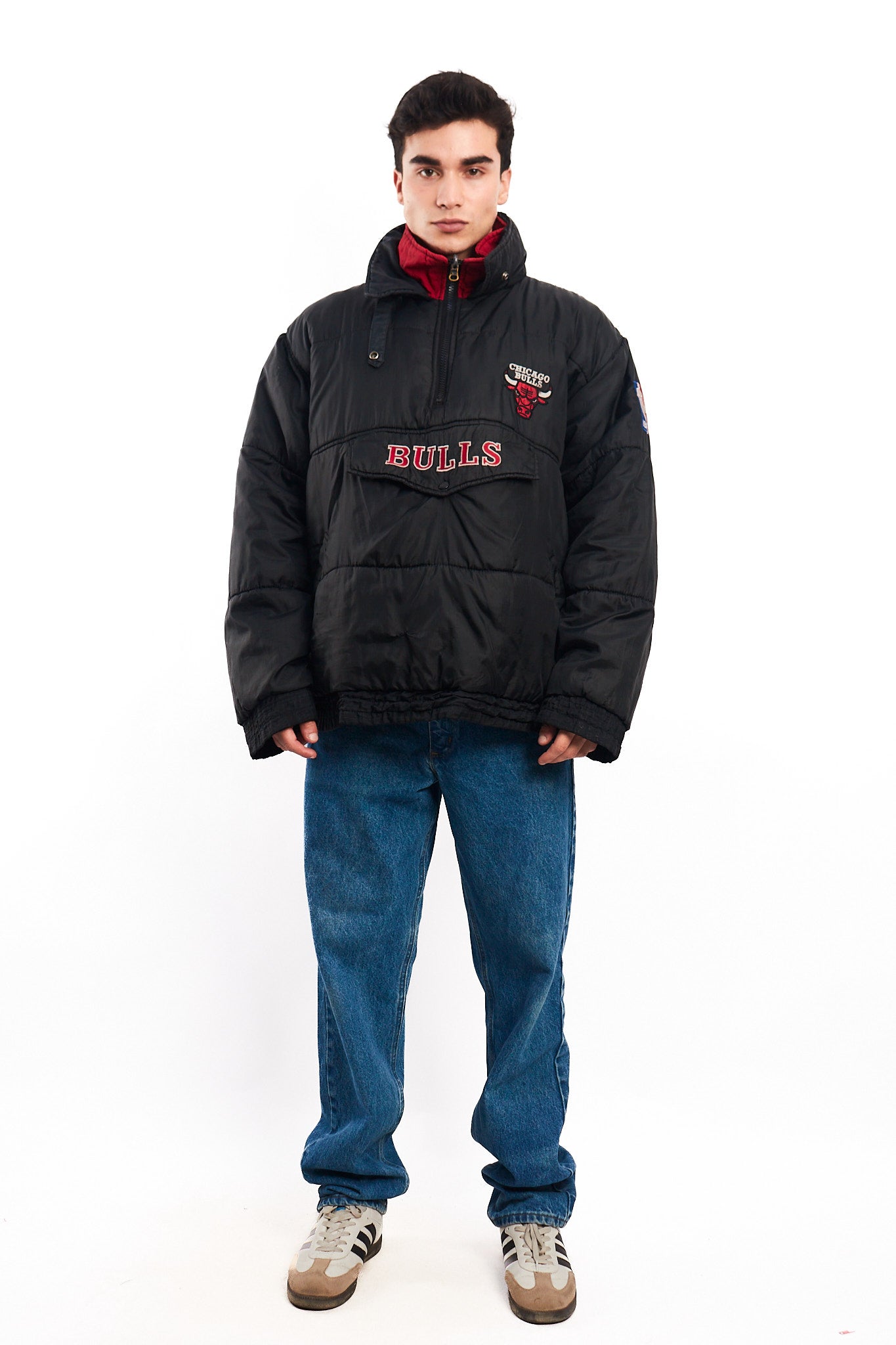 1990 Vintage Pro Player NBA Chicago Bulls Reversible Jacket (L/XL)