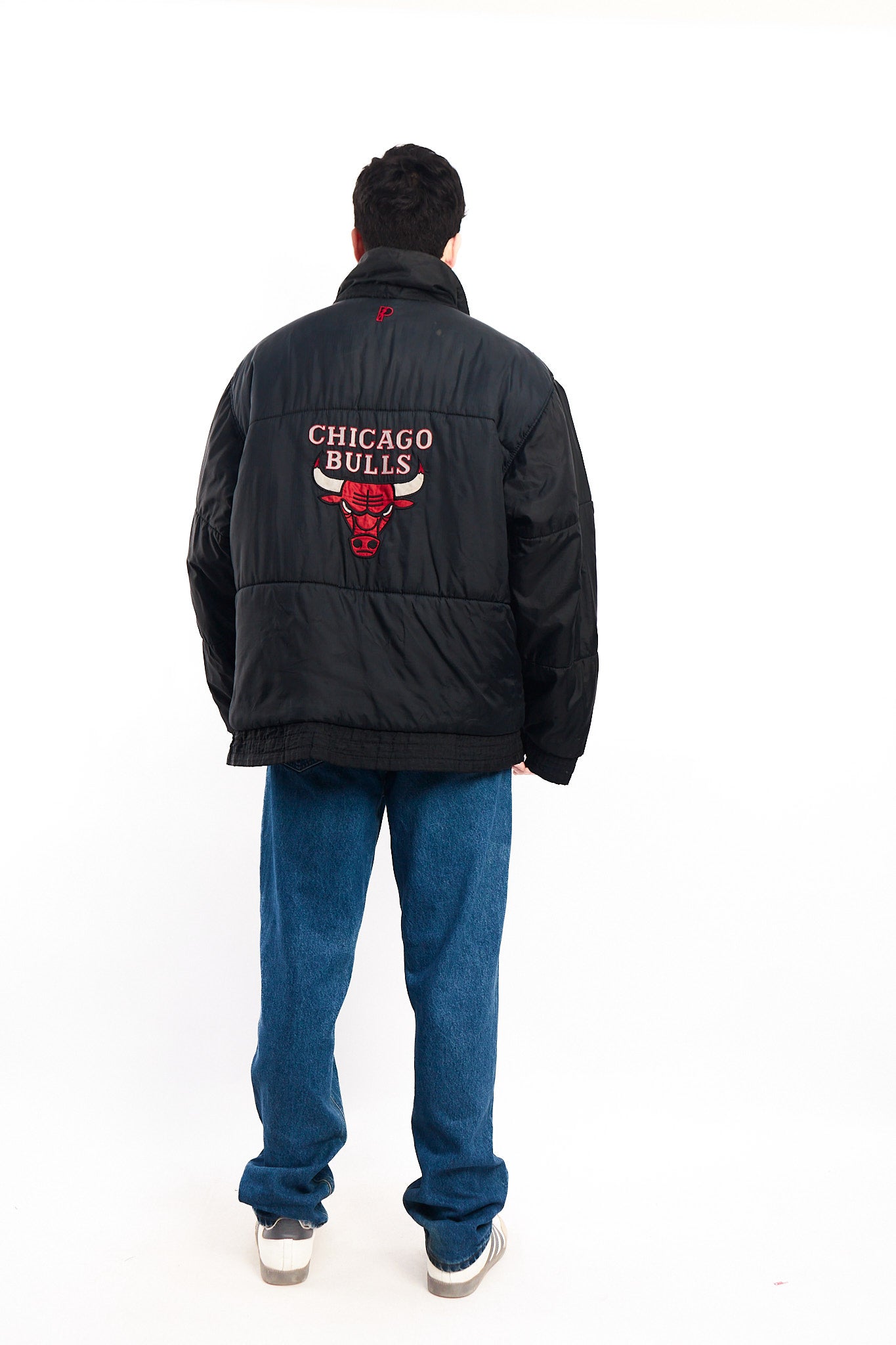 1990 Vintage Pro Player NBA Chicago Bulls Reversible Jacket (L/XL)