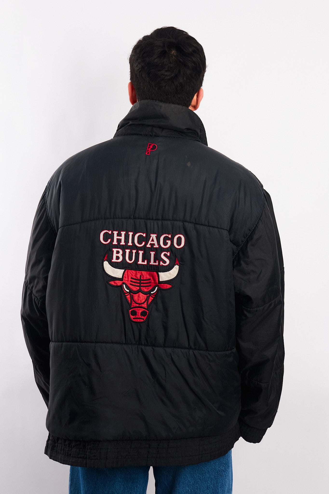 1990 Vintage Pro Player NBA Chicago Bulls Reversible Jacket (L/XL)