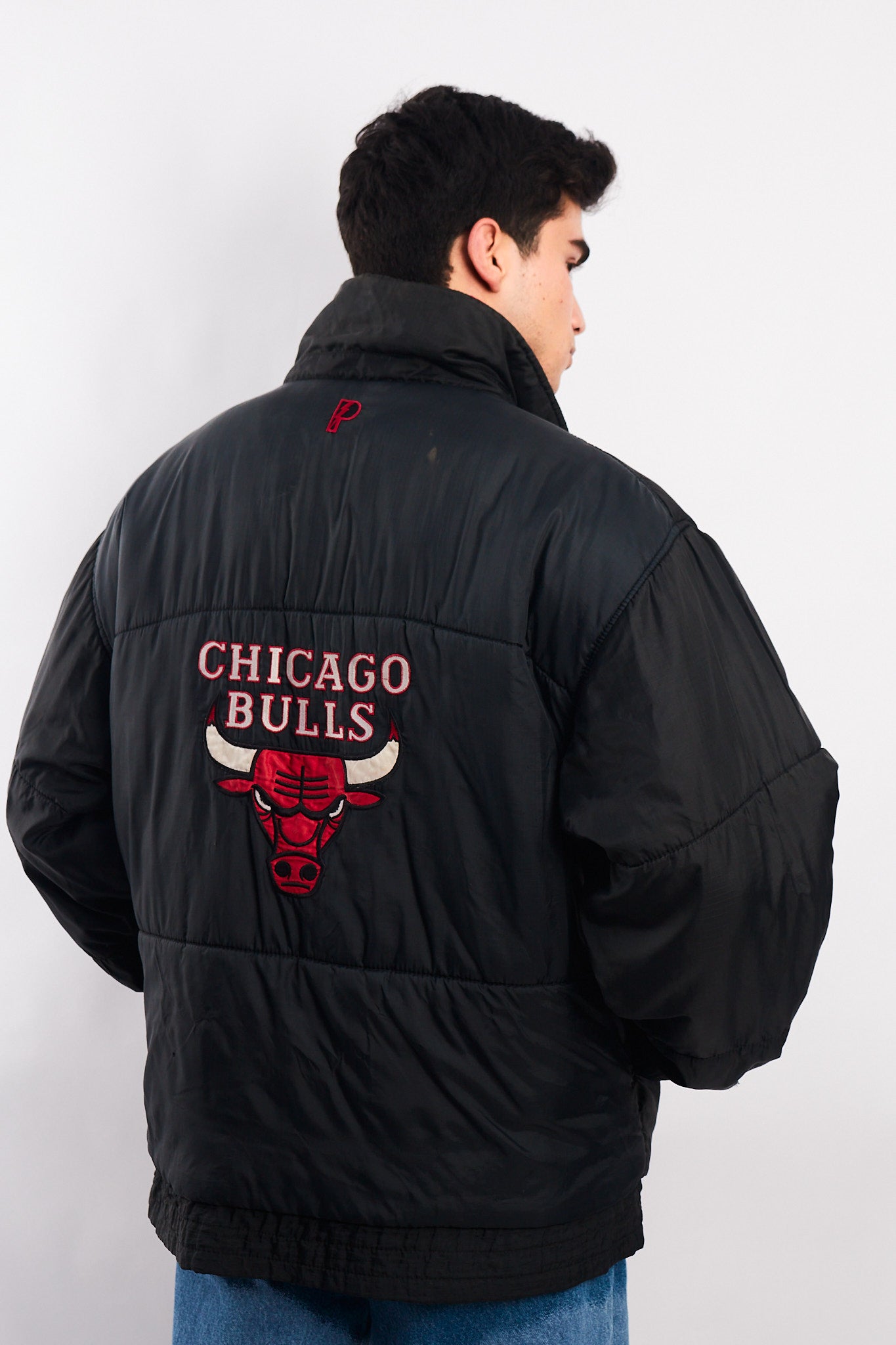 1990 Vintage Pro Player NBA Chicago Bulls Reversible Jacket (L/XL)