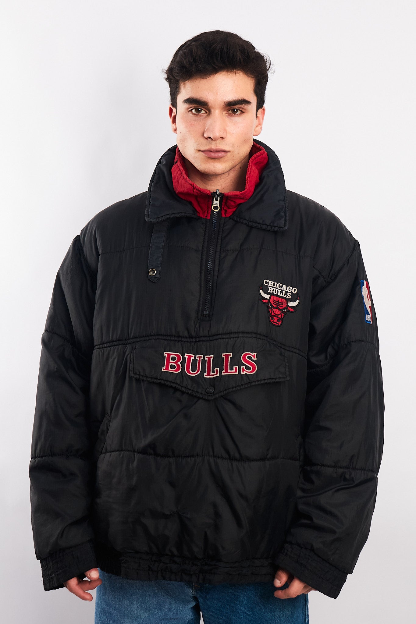 1990 Vintage Pro Player NBA Chicago Bulls Reversible Jacket (L/XL)