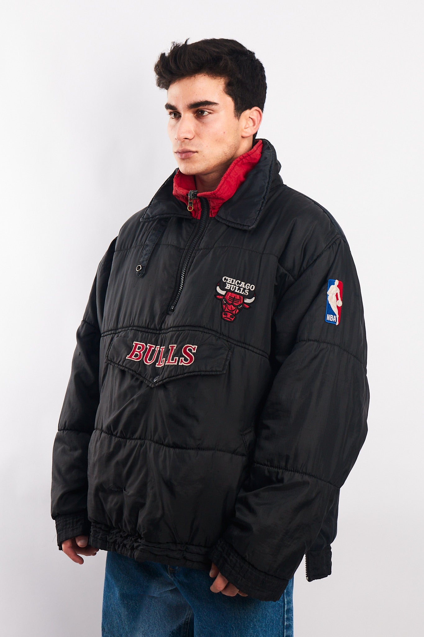 1990 Vintage Pro Player NBA Chicago Bulls Reversible Jacket (L/XL)