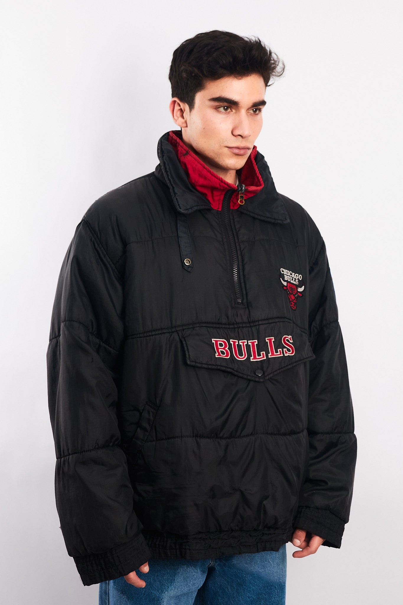 1990 Vintage Pro Player NBA Chicago Bulls Reversible Jacket (L/XL)