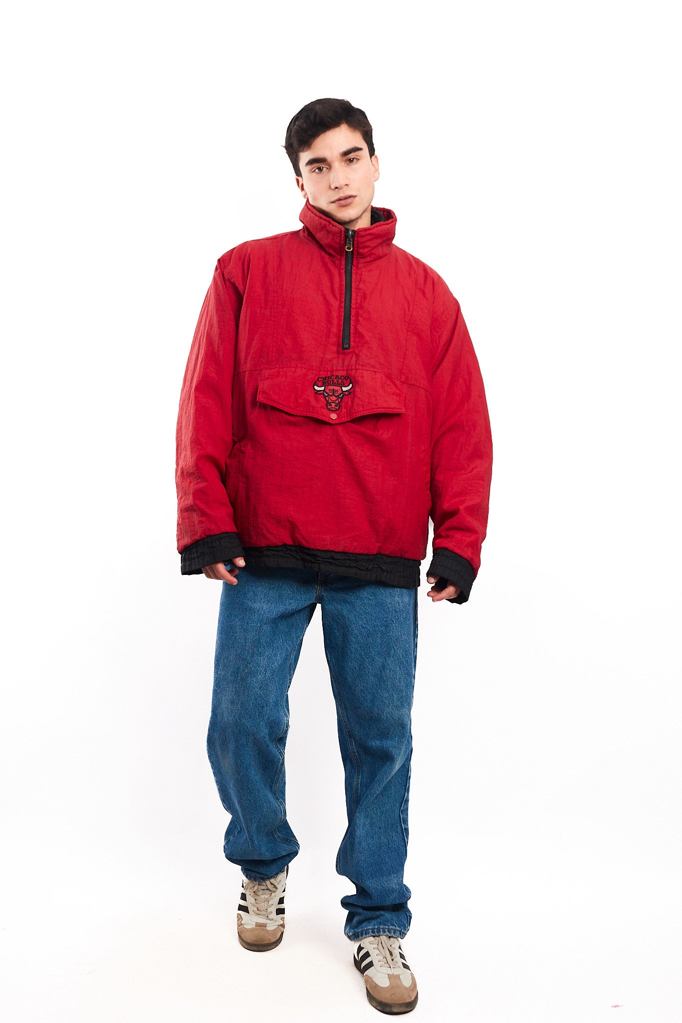 1990 Vintage Pro Player NBA Chicago Bulls Reversible Jacket (L/XL)