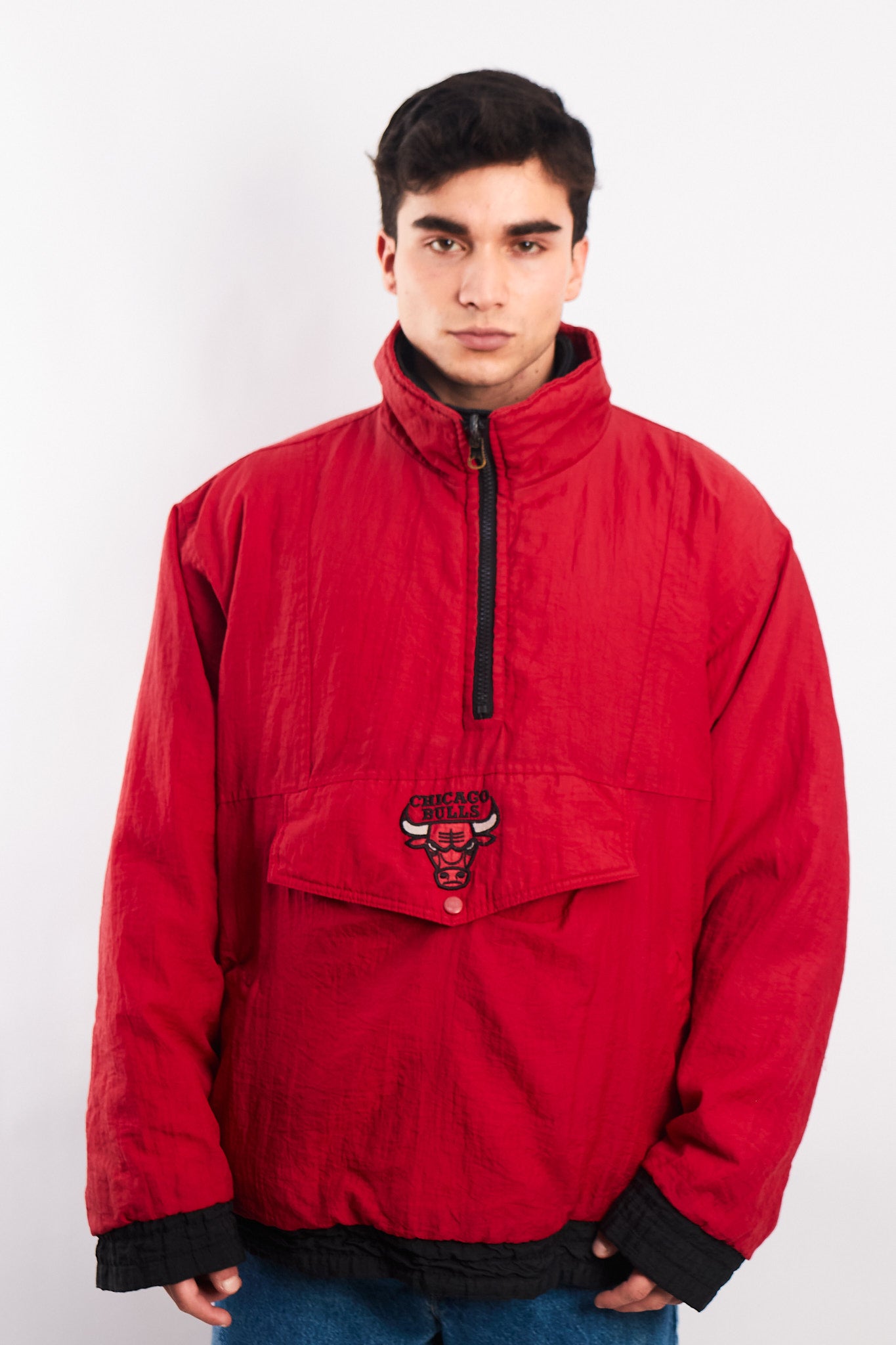 1990 Vintage Pro Player NBA Chicago Bulls Reversible Jacket (L/XL)