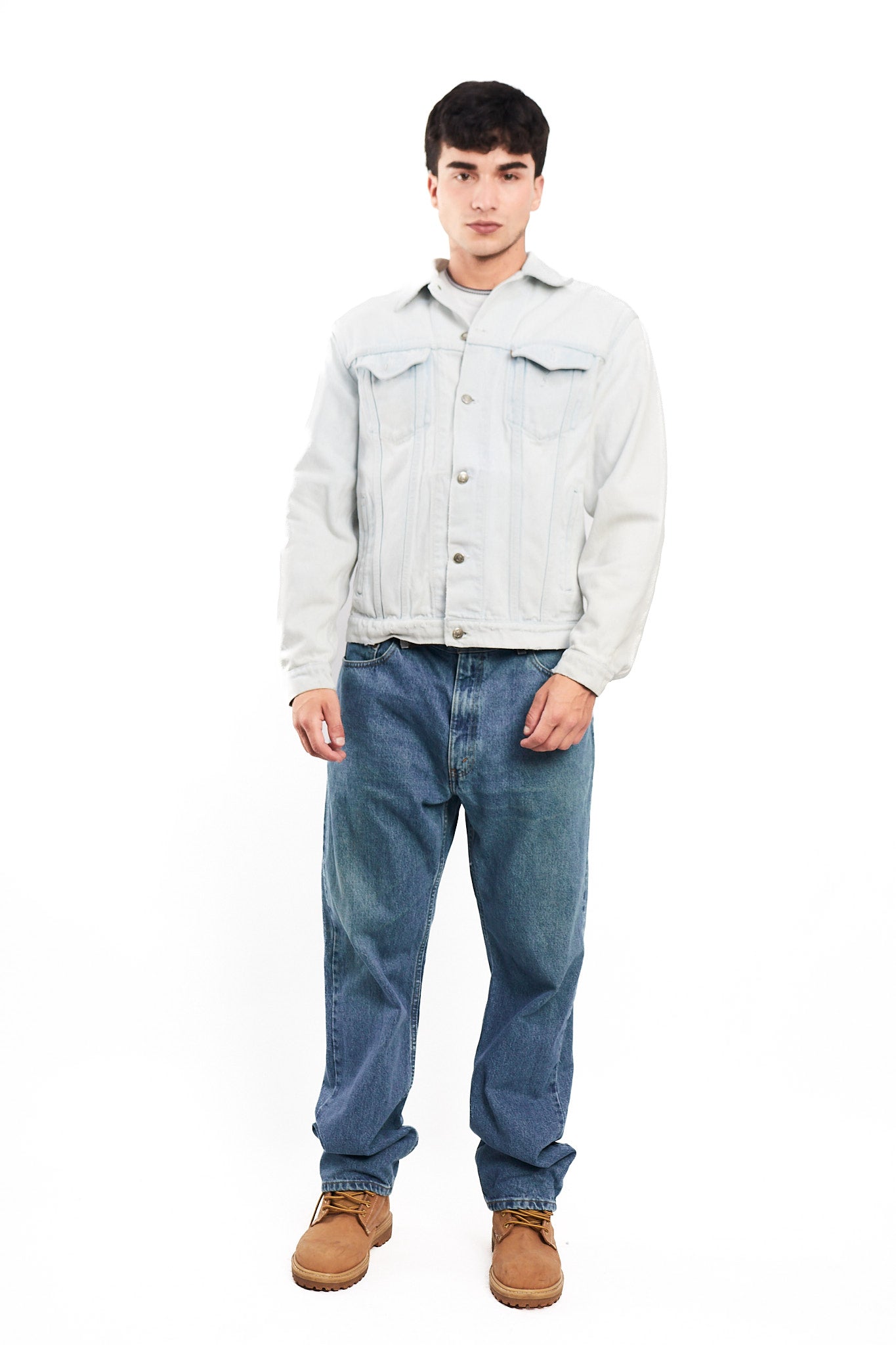 1990 Vintage Levi's Orange Tab Ice Trucker Jacket (M)