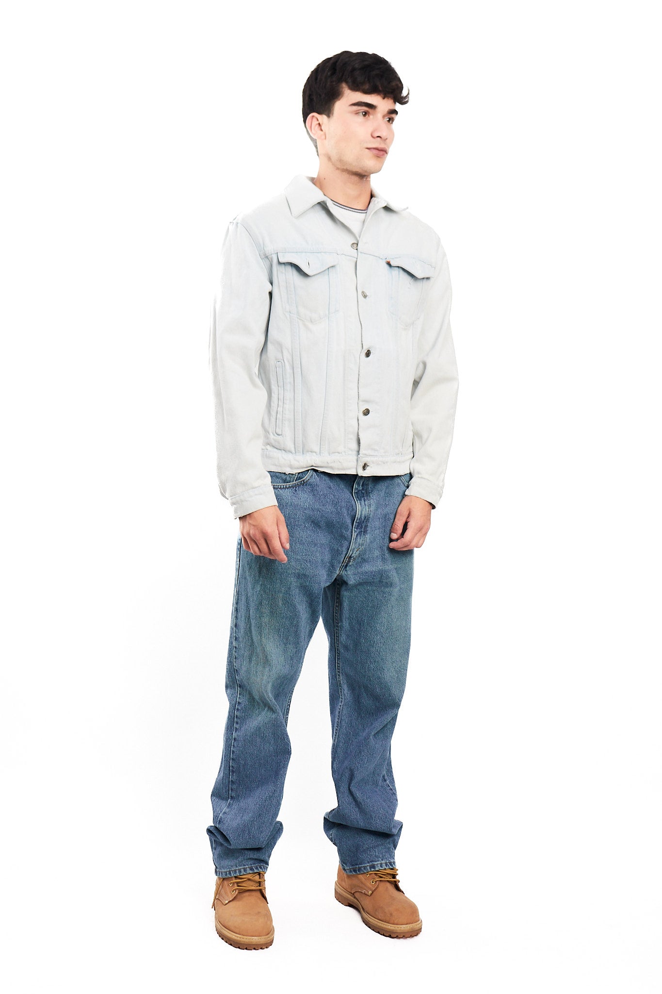 1990 Vintage Levi's Orange Tab Ice Trucker Jacket (M)