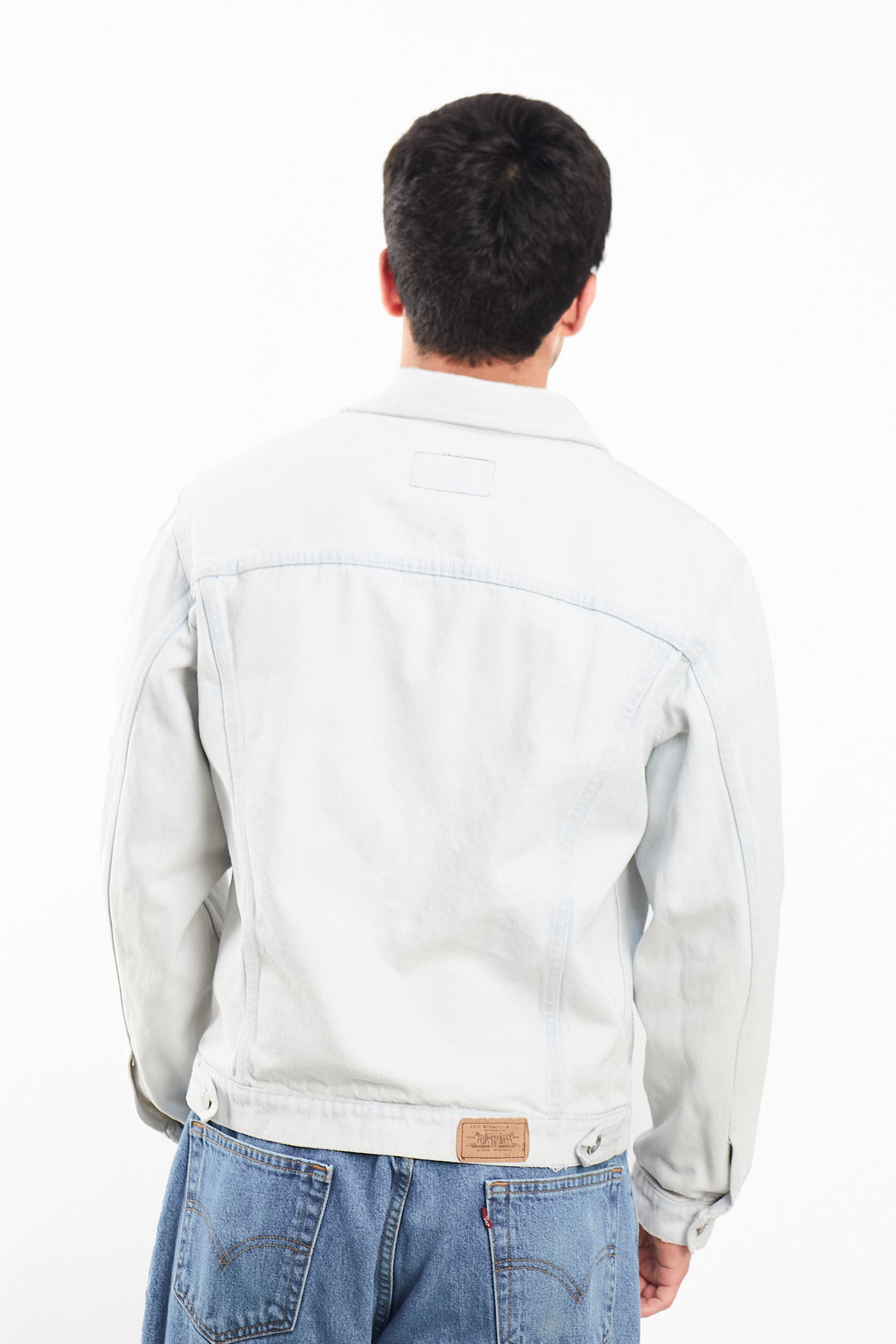 1990 Vintage Levi's Orange Tab Ice Trucker Jacket (M)